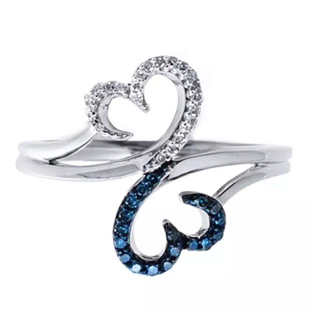 Unique & Exquisite Hearts Ring Accessory Jewelry